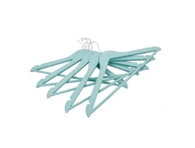 Plastic Clothing Hangers - 10 Pieces