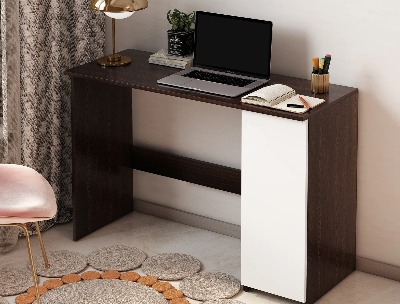 VTEC FURNITURE Modern Study Desk | Computer Desk with Storage | LD002