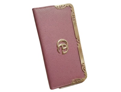 Ladies Luxury Clutch - Pinkish Purple (Imported Artificial Leather)