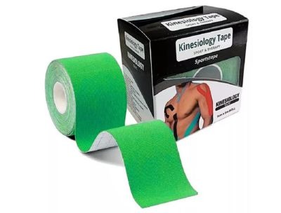 KINESIOLOGY TAPE - K TAPE - Sports Tape - Muscle Support Tape - Green Color