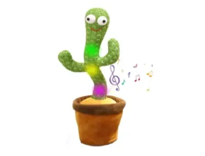 Bluetooth Dancing Cactus Plush Toy - Singing & Glowing