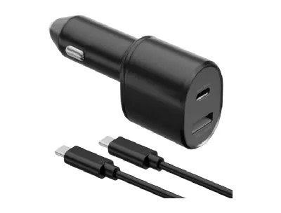 Samsung 60W Dual Car Charger (45W Type-C + 15W USB-A)