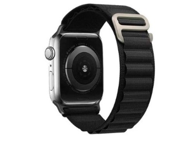 Alpine Loop Smartwatch Strap for iWatch – Black