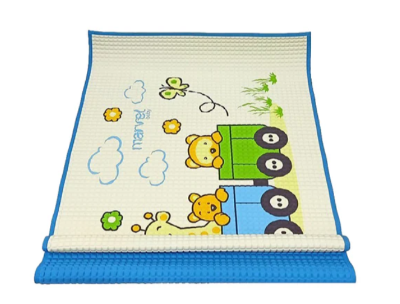Air Filled Rubber Cot Sheet | Printed