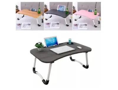 Foldable Laptop Desk With Cup Holder