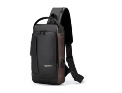 Anti-Theft USB Shoulder Bag