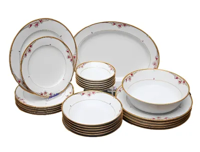 Noritake Gold Mark Dinner Set - 26 Pcs