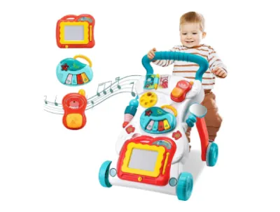 Kid’s Musical Activity Walker & Learning Trolley