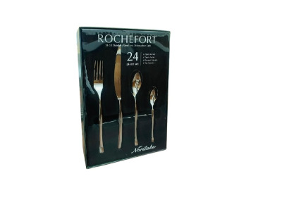 Noritake Stainless Steel 24 Pieces Cutlery Set (Rochefort)