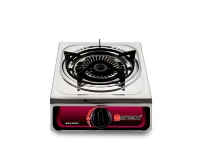 Mitshu Stainless Steel Gas Stove With 1 Burner