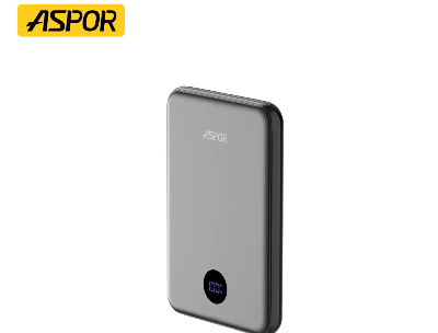 Aspor A385 10000mAh Magnetic Wireless Power Bank