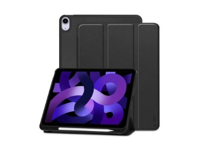 Tech-Protect SmartCase Pen Tri-Fold Folio Case for iPad Air 11 (2024/2025/2026) & Air 2020/2022 – Black