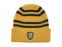 MINISO Harry Potter School Striped Knitted Hat -Yellow