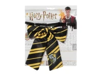 MINISO Harry Potter Badge Bow Tie and Hair Clip - Hufflepuff
