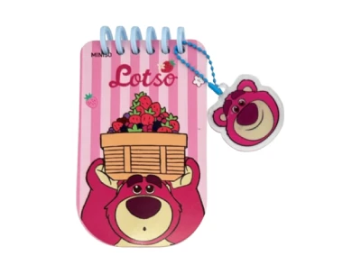 MINISO Mini Cellphone Wire Bound Book (48 Sheets) - Lotso