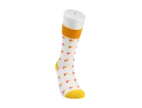 MINISO 21cm Vintage Series Crew Socks - Yellow