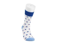MINISO Vintage Series Crew Socks 21cm - Blue A