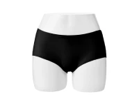 MINISO Lace Seamless Mid Waist Panties Black - M