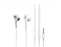 MINISO Charging Port Oval Shaped Half In-Ear Earphones 3.5 mm- White