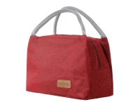 MINISO Large Capacity Solid Color Lunch Bag - Red
