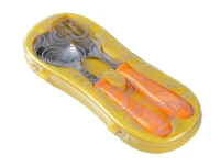 MINISO Yummy Food Dundun Series Flatware Set - Yellow