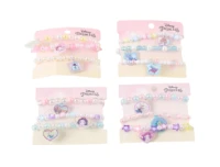 MINISO Disney Manga Princess Collection Bracelets - 3 Pcs