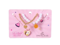 MINISO Disney Princess Collection Bracelet Necklace 3 Pcs - Belle
