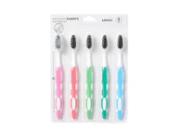 MINISO Gum Care Binchotan Toothbrushes - 5 Pcs