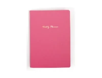 MINISO Weekly Plan Stitch Bound Book Fuchsia - 32 Sheet