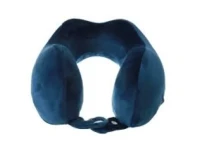 MINISO Memory Foam U Shaped Pillow - Navy Blue