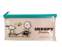 MINISO Snoopy Summer Travel PVC Stationery Case -  20 × 10cm