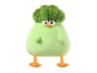 MINISO11 inch Dandun Vegetables Chicken Plush Toy