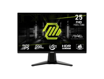 MSI Mag 255F E20 24.5 Inch 200Hz Fhd Ips Monitor
