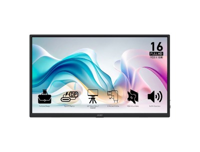 MSI Pro Mp165 E6 Fhd 60Hz Ips Portable Monitor