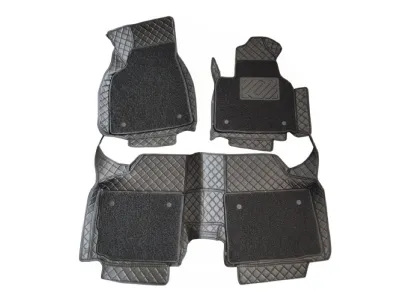 Nissan Magnite Full Black 3D Car Mat – Custom Fit