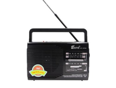 Fepe FP-1372U AM/FM/SW 3 Band Radio with USB/TF MP3 Player