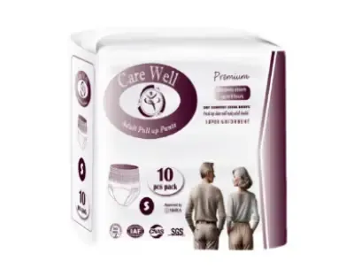 Carewell Adult Diaper Pant (Small) - 10Pcs