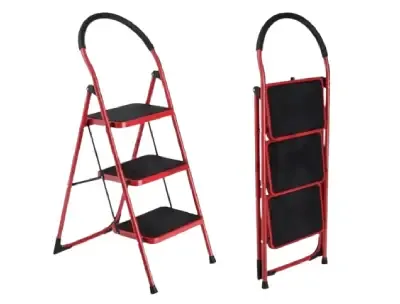 3 Step Stool Layers Pedal Ladders