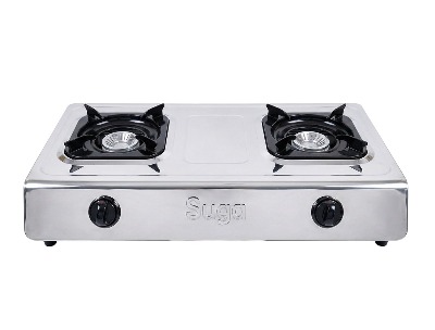 Suga Double Burner Gas Cooker