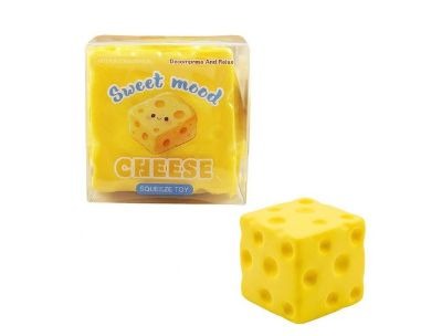 Crunchy Cheese Squishy Toy
