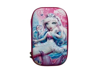 3D Kids Pencil Case - Medium - Mermaid