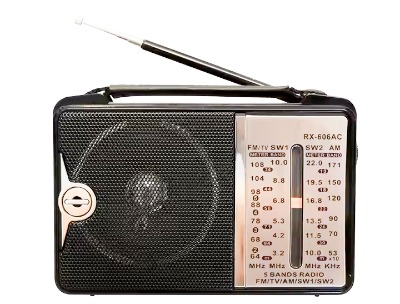 KNSTAR RX-606AC Portable All-in-One FM Radio