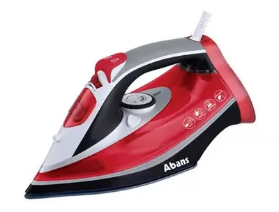 Abans Steam Iron – Red