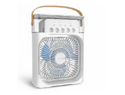 6 Inch USB Portable Air Conditioner Fan - White