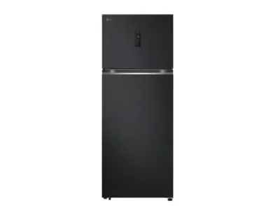 LG 461L Double Door Refrigerator Emi+COM Ebony Sheen