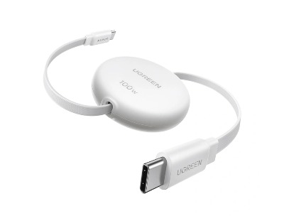 UGREEN 94cm 100W Nexode Retractable Type-C Charging Cable