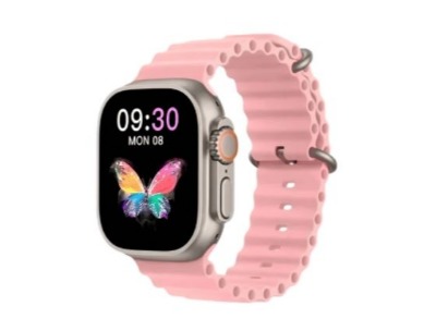 Keqiwear Ultra 3 Mini Smart Watch - Pink
