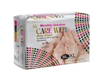 Carewell Baby Tape Diapers (XL) - 30pcs