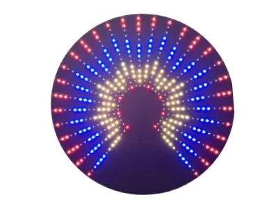 Pixel LED Budures Malawa ( බුදු රැස් මාලාව)- 24 Inch