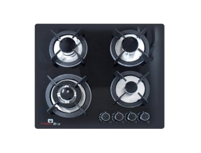 PowerBox 4 Burner Glass Top Gas Cooker
